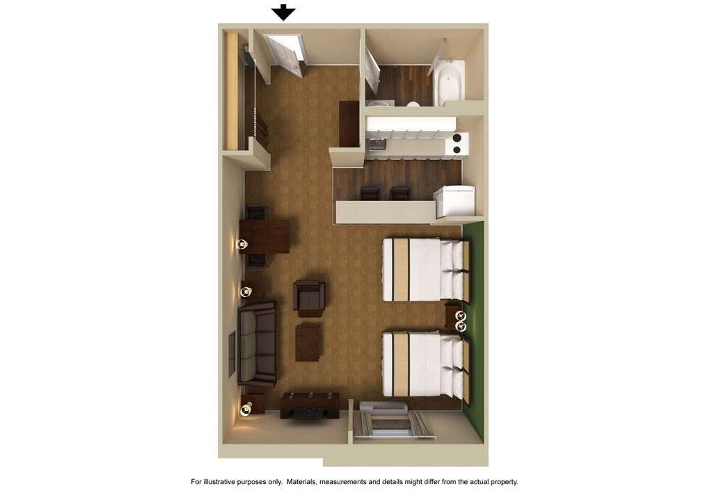 Extended Stay America Select Suites - Memphis - Cordova Phòng bức ảnh